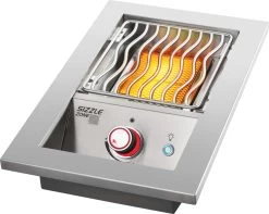 Napoleon Quemador Sizzle Zone Serie 700 3 KW BIB10IRPSS -Utensilios De Cocina BIB10IR DropIn Burner Ang GridLow BurnerOn