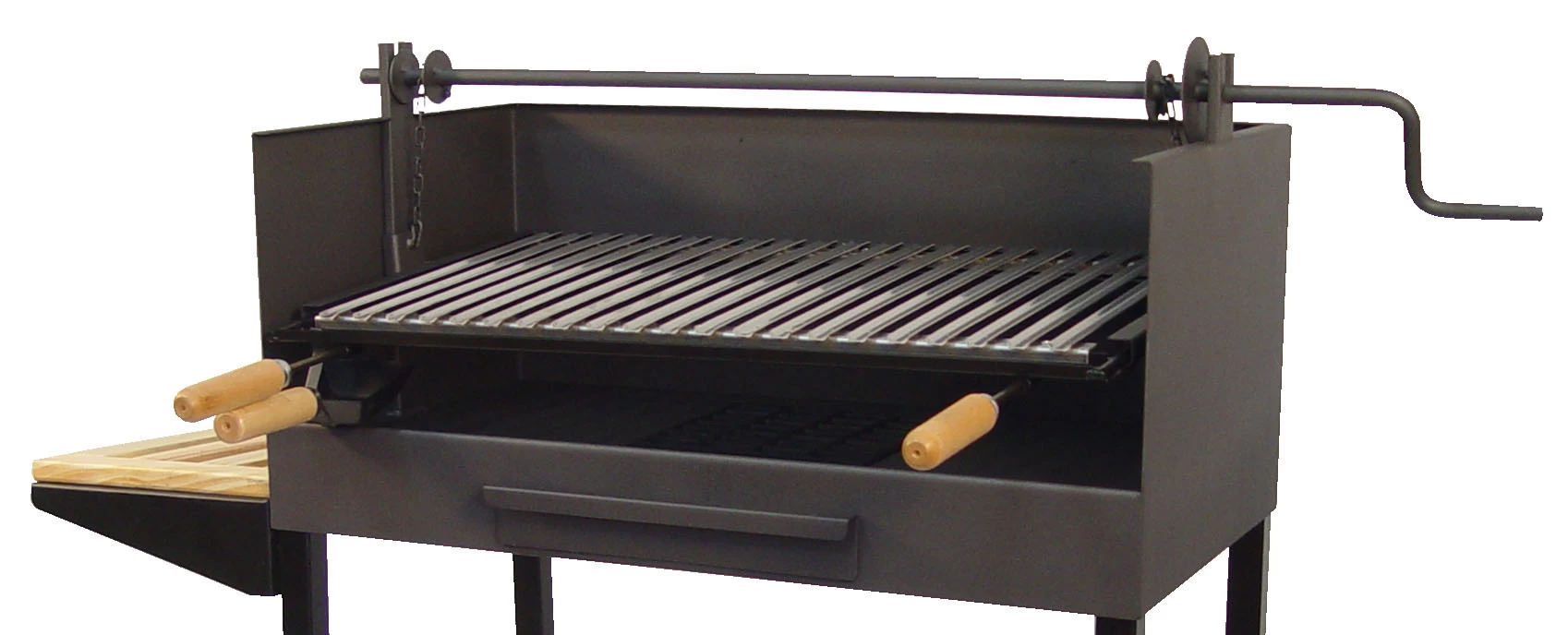 Barbacoa Acedera Con Elevador Grande 4 Barbacoa Acedera Con Elevador Grande - Imagen 2