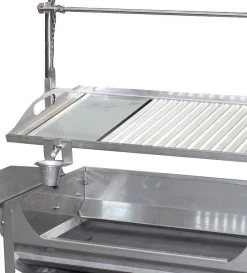 IMEX Barbacoa Todo Acero Inoxidable Con Elevador Deluxe -Utensilios De Cocina Barbacoa Todo Acero Inoxidable con Elevador Deluxe 2