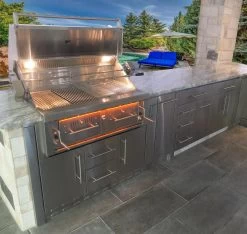 Barbacoa Carbón Y Leña Encastrar Zona Dual Híbrida -Utensilios De Cocina Barbacoa carbon y lena Encastrar Zona Dual Hibrida 9