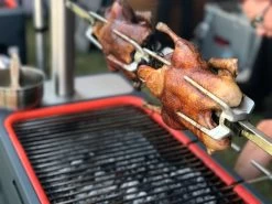 Barbacoa De Carbón Con Rustidor Hub 21 Barbacoa De Carbón Con Rustidor Hub -Utensilios De Cocina Barbacoa de Carbon con Rustidor Hub 11