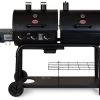 Barbacoa Duo De Gas Y De Carbón -Utensilios De Cocina Barbacoa duo gas carbon char griller