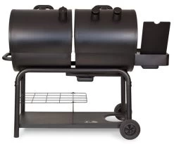 Barbacoa Duo De Gas Y De Carbón -Utensilios De Cocina Barbacoa duo gas carbon char griller 8