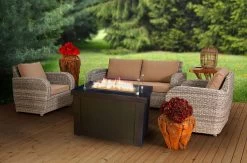 Brasero De Jardín De Gas Cuadrado Ystad -Utensilios De Cocina Brasero de Jardin de Gas Cuadrado Ystad 6