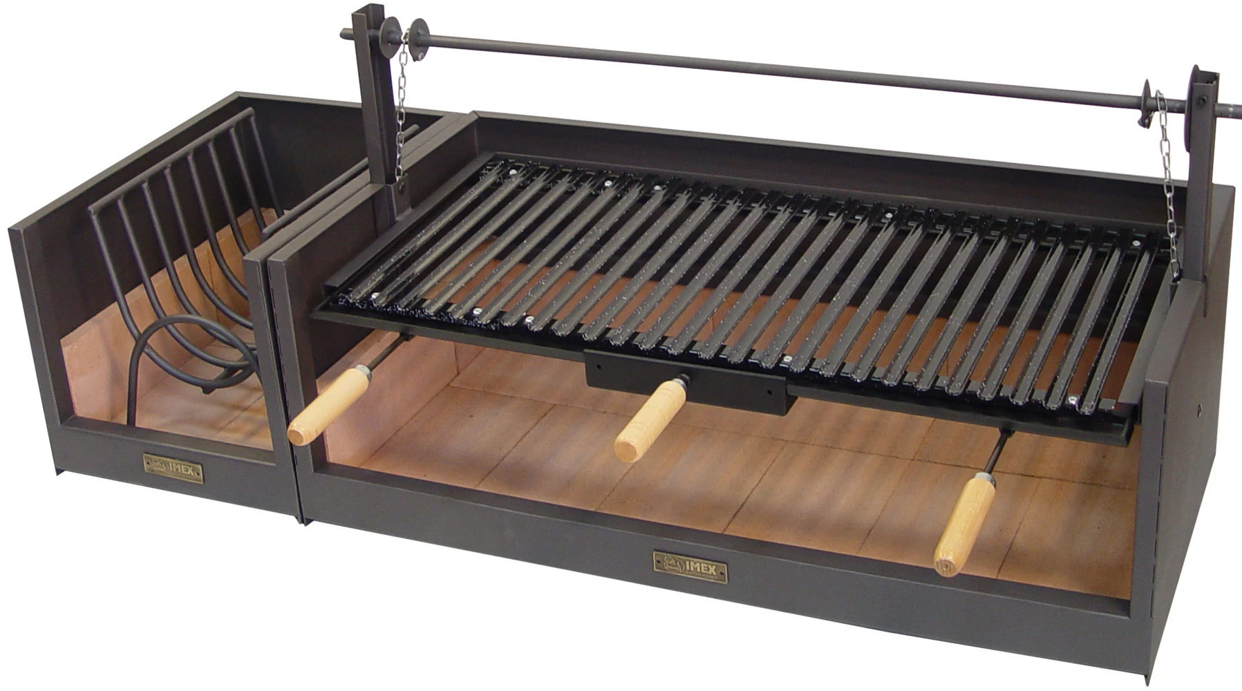 Cajon Leñero Barbacoa Argentina 5 Cajon Leñero Barbacoa Argentina - Imagen 3