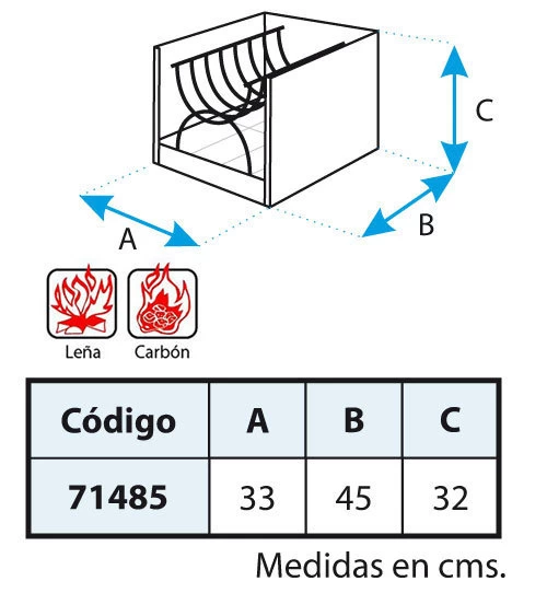 Cajon Leñero Barbacoa Argentina 6 Cajon Leñero Barbacoa Argentina - Imagen 4