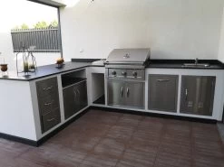 Cajón Extraible Con Cubo De Plástico Para Basura -Utensilios De Cocina Cajon extraible cubo plastico basura 4