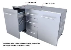 Cajón Extraible Para Basura Designer Series -Utensilios De Cocina Cajon extraible para basura Designer Series 4