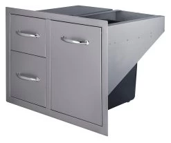 Cajonera Doble + Cajón Cubo Basura -Utensilios De Cocina Cajonera doble cajon cubo basura 1