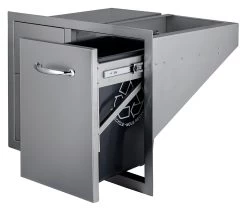 Cajonera Doble + Cajón Cubo Basura -Utensilios De Cocina Cajonera doble cajon cubo basura 3