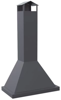 Campana Para Barbacoa Carbón Y Leña 90 Cm