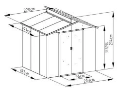 Caseta De Metal Chester -Utensilios De Cocina Caseta de Metal Chester 8