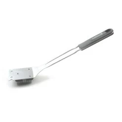 Cepillo Metálico 2 En 1 Verde Ejército Barbecook