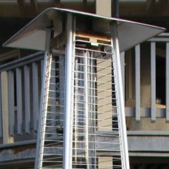 Estufa Exterior Piramide -Utensilios De Cocina Estufa terraza exterior piramide 6