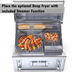 Freidora Y Parrilla De Vapor Sunstone -Utensilios De Cocina Freidora Parrilla Vapor Sunstone 6