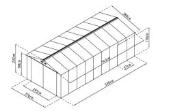 Garaje De Metal Oxford Verde 14 Garaje De Metal Oxford Verde -Utensilios De Cocina Garaje de Metal Oxford Verde 5