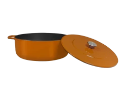 Utensilios De Cocina -Utensilios De Cocina Horno Holandes Sous Chef 28 cm Naranja