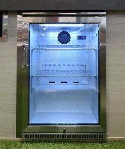 Nevera De 120 Lt. Acero Inoxidable Para Exterior -Utensilios De Cocina Nevera de 120 lt Acero Inoxidable para Exterior 7B