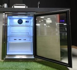 Nevera De 120 Lt. Acero Inoxidable Para Exterior -Utensilios De Cocina Nevera de 120 lt Acero Inoxidable para Exterior 7C