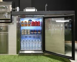 Nevera De 120 Lt. Acero Inoxidable Para Exterior -Utensilios De Cocina Nevera de 120 lt Acero Inoxidable para Exterior 7D