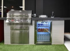 Nevera De 120 Lt. Acero Inoxidable Para Exterior -Utensilios De Cocina Nevera de 120 lt Acero Inoxidable para Exterior 7E