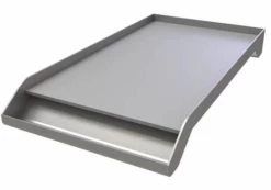 Plancha Inox. Con Recogegrasa Serie Ruby