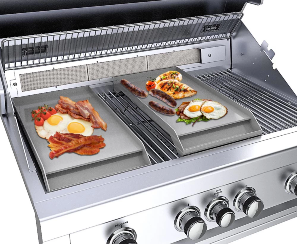 Plancha Inox. Con Recogegrasa Serie Ruby 6 Plancha Inox. Con Recogegrasa Serie Ruby - Imagen 4