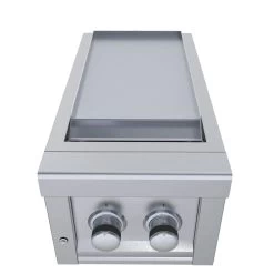 Plancha Inox. Con Recogegrasa Serie Ruby 12 Plancha Inox. Con Recogegrasa Serie Ruby -Utensilios De Cocina Plancha Inox. con recogegrasa serie Ruby 5