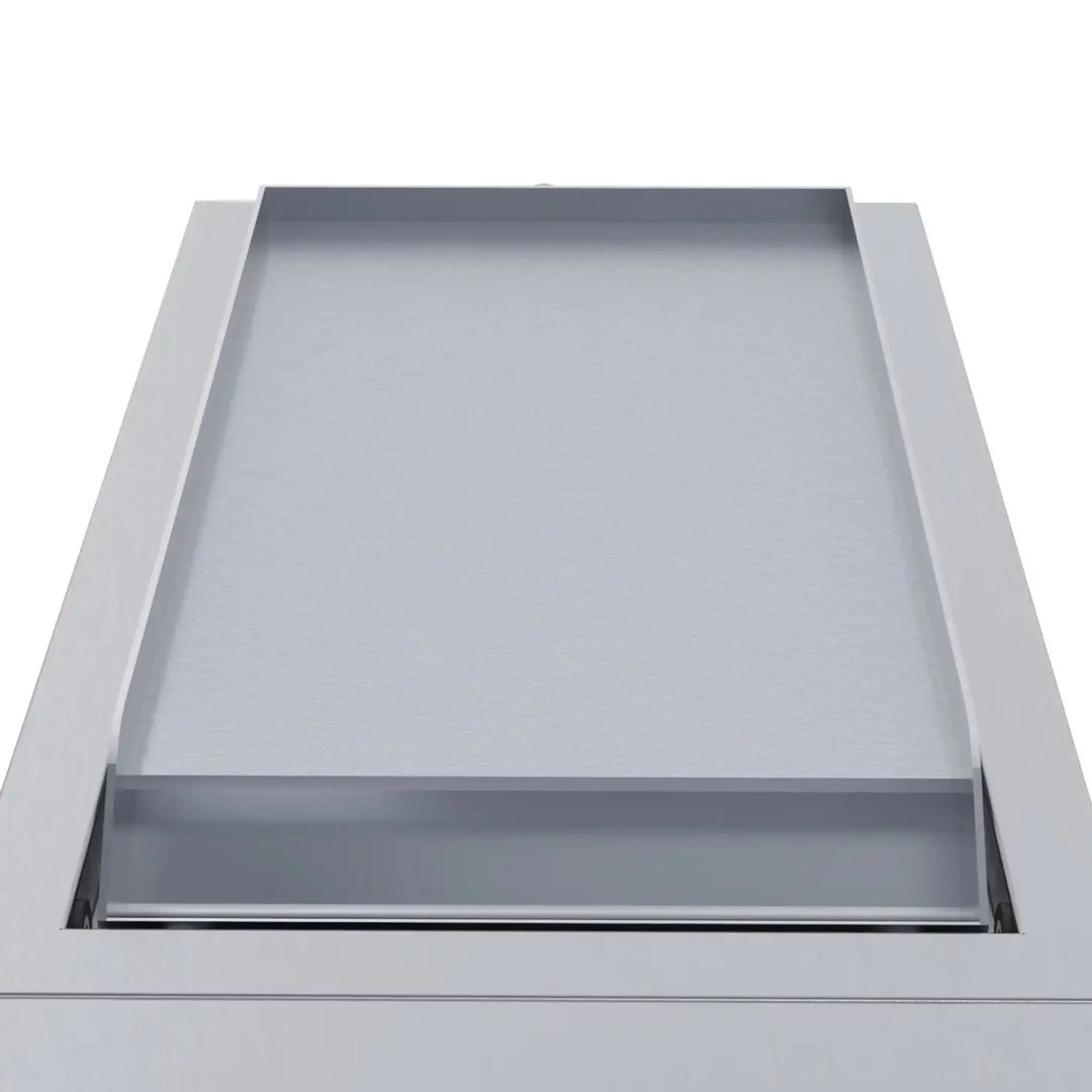 Plancha Inox. Con Recogegrasa Serie Ruby 8 Plancha Inox. Con Recogegrasa Serie Ruby - Imagen 6