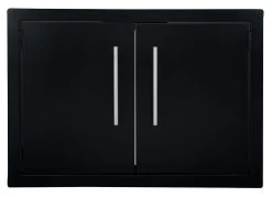 Puerta Doble Grande Alta Negra