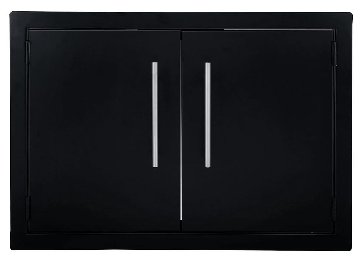 Puerta Doble Grande Alta Negra 3 Puerta Doble Grande Alta Negra