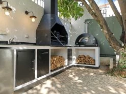 Puerta Vertical Con Módulo Cerrado Negra -Utensilios De Cocina Puerta vertical con modulo cerrado Negra 3