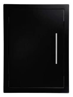 Puerta Vertical Grande Negra