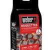 Weber Saco 4 Kg De Briquetas De Carbón Vegetal -Utensilios De Cocina Saco 4 Kg de Briquetas de Carbon Vegetal