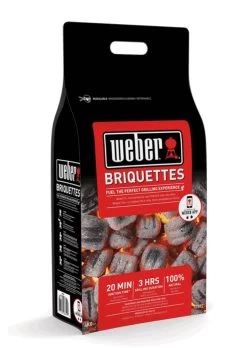 Weber Saco 8 Kg De Briquetas De Carbón Vegetal