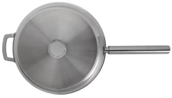 Sartén De Acero Inoxidable SUS-Y 32 Cm -Utensilios De Cocina Sarten de Acero Inoxidable Reciclado SUS Y 32 cm 2