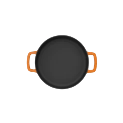 Sartén De Doble Asa Sous-Chef Naranja 28 Cm -Utensilios De Cocina Sarten de doble asa Sous Chef Naranja 28 cm 2