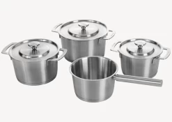 Set De Ollas Sous-Chef Inox 4 Pcs